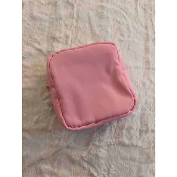 Light Pink Small Nylon Pouch - Picture 1 of 7